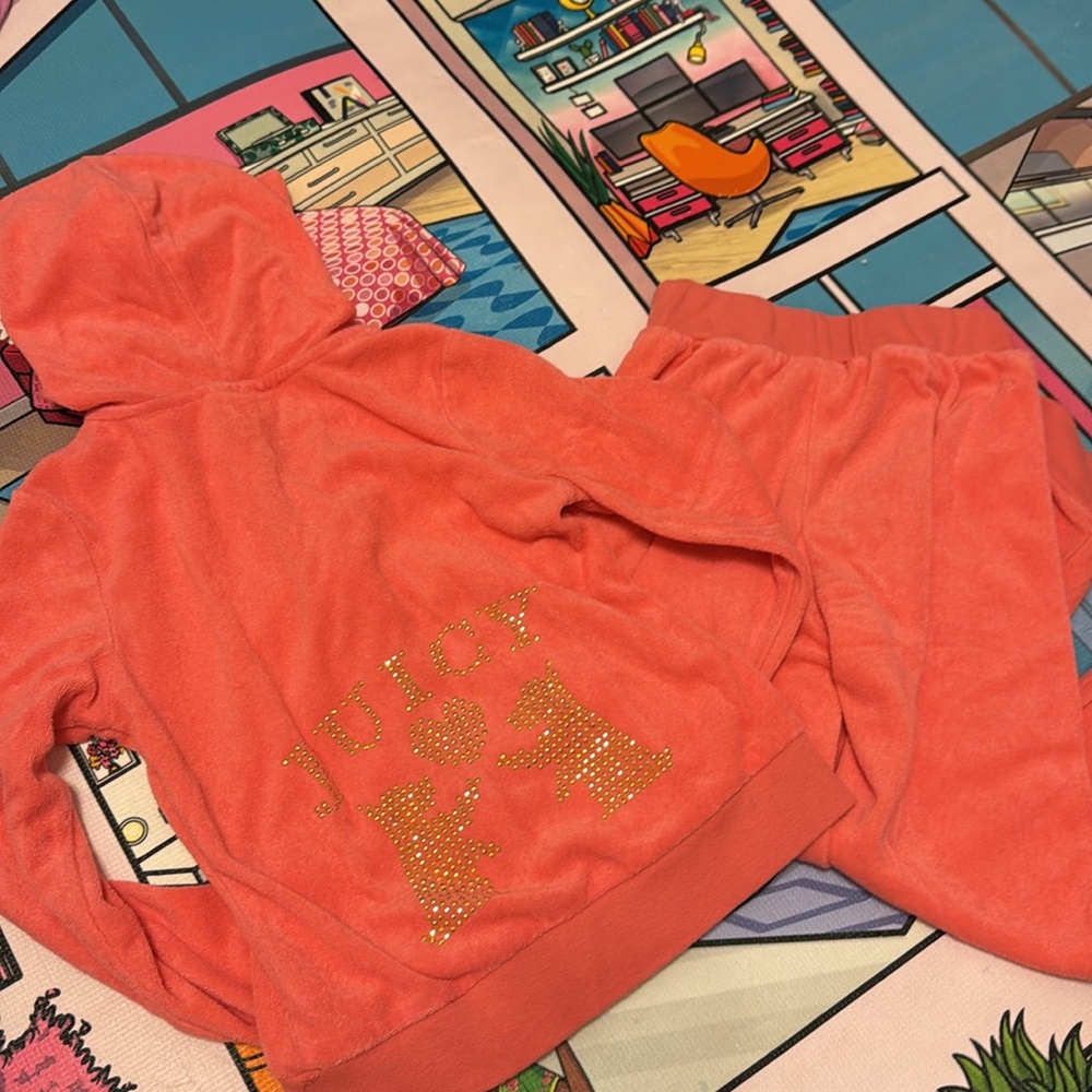 Girls Juicy Tracksuit - Picture 6 of 7